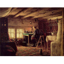 РЕПРОДУКЦИИ НА КАРТИНИ Стаята на командира на Русчукския отряд в Брестовица (1878)